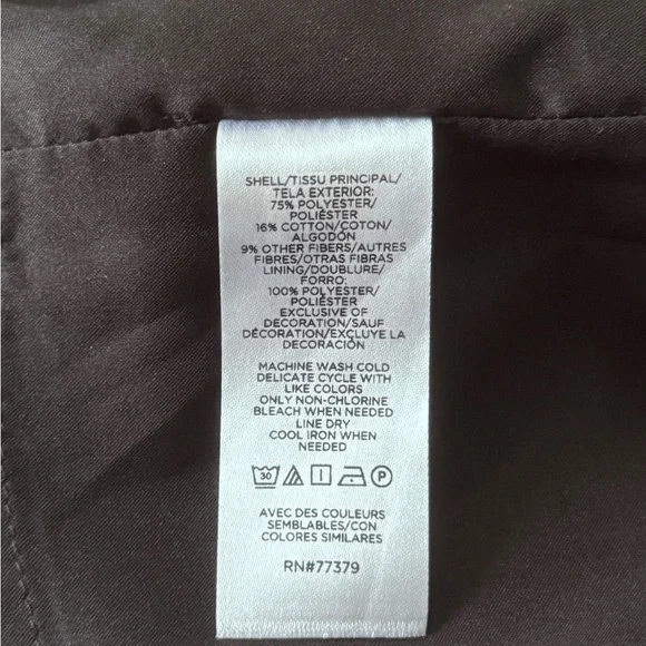 Ann Taylor Black Tweed Sheath Dress Size 8 - Picture 7 of 8